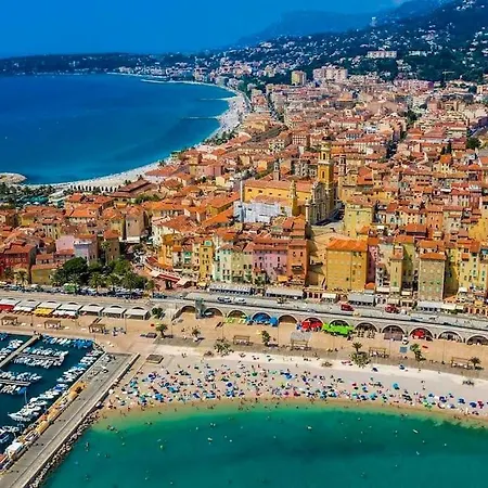 Appartement Carre D'or - Private Garage Menton
